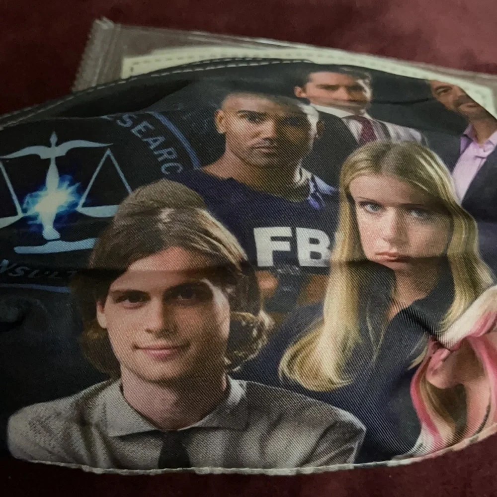 New Criminal Minds face mask